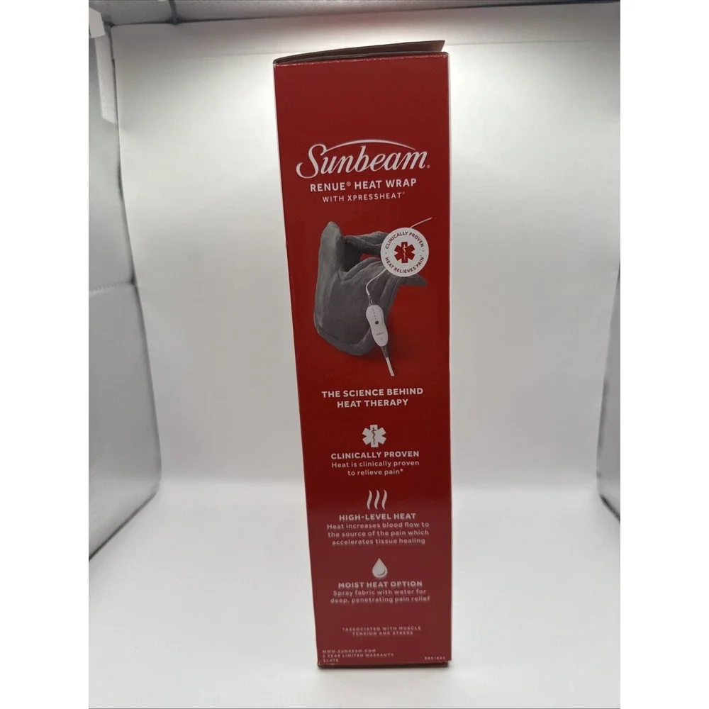 Sunbeam Renue Heat Wrap for Neck & Shoulders Spread Heat 22